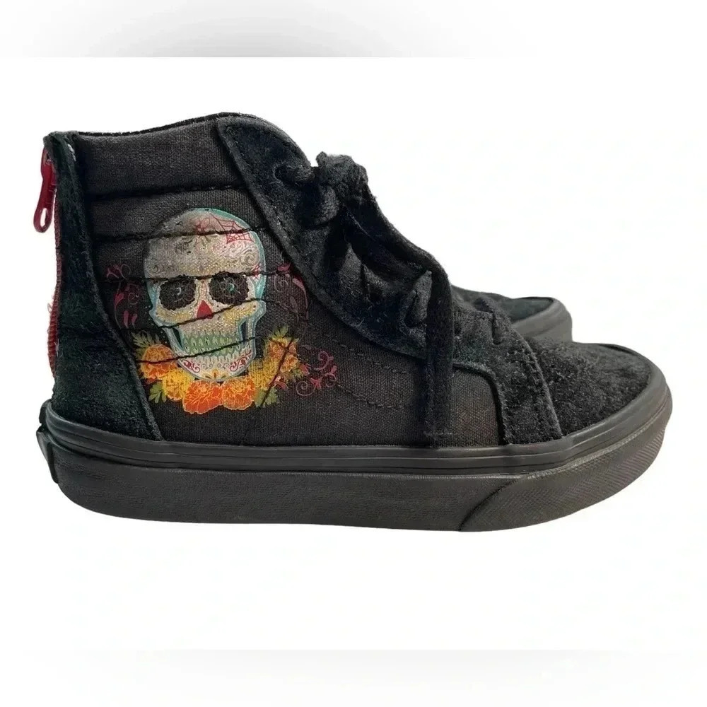 💥HOST PICk💥 Vans SK8-HI Dia De Los Muertos Day Of The Dead Shoes Size 13.5